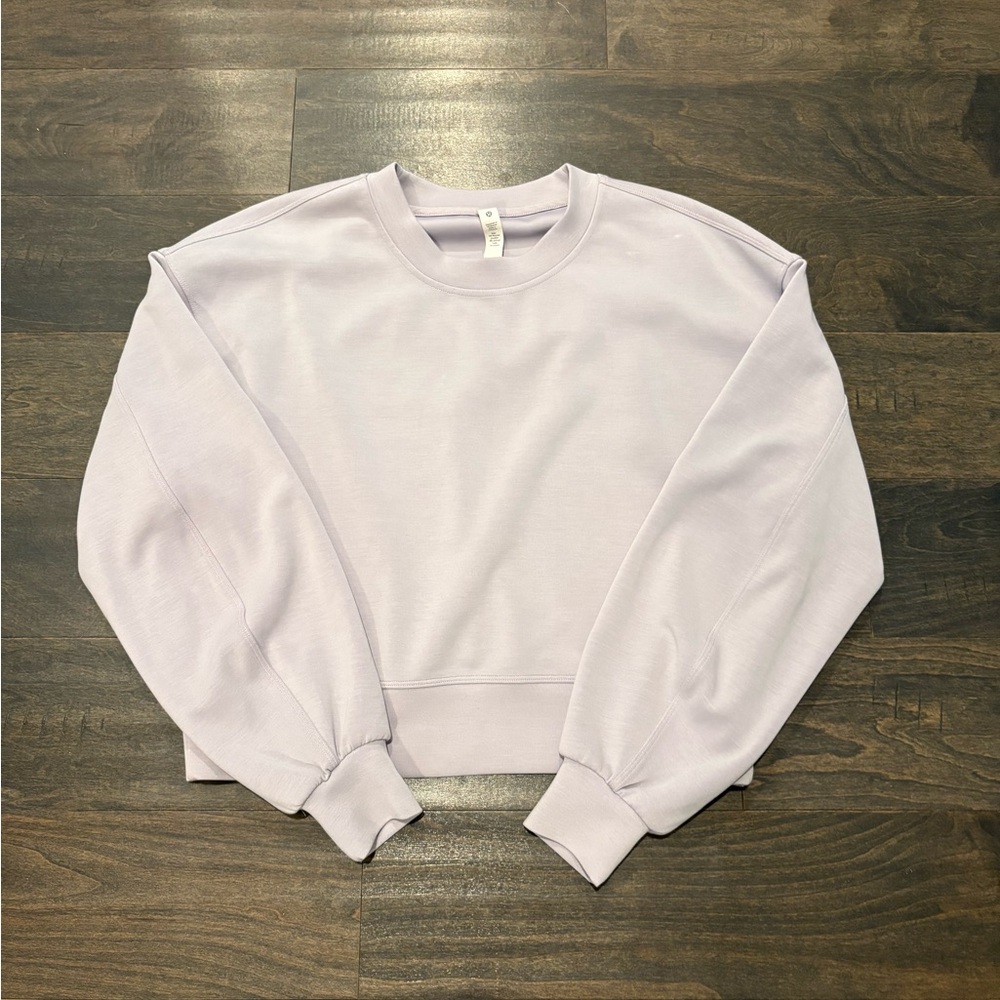 Lululemon Perfectly Oversized Cropped Crew *Softstreme